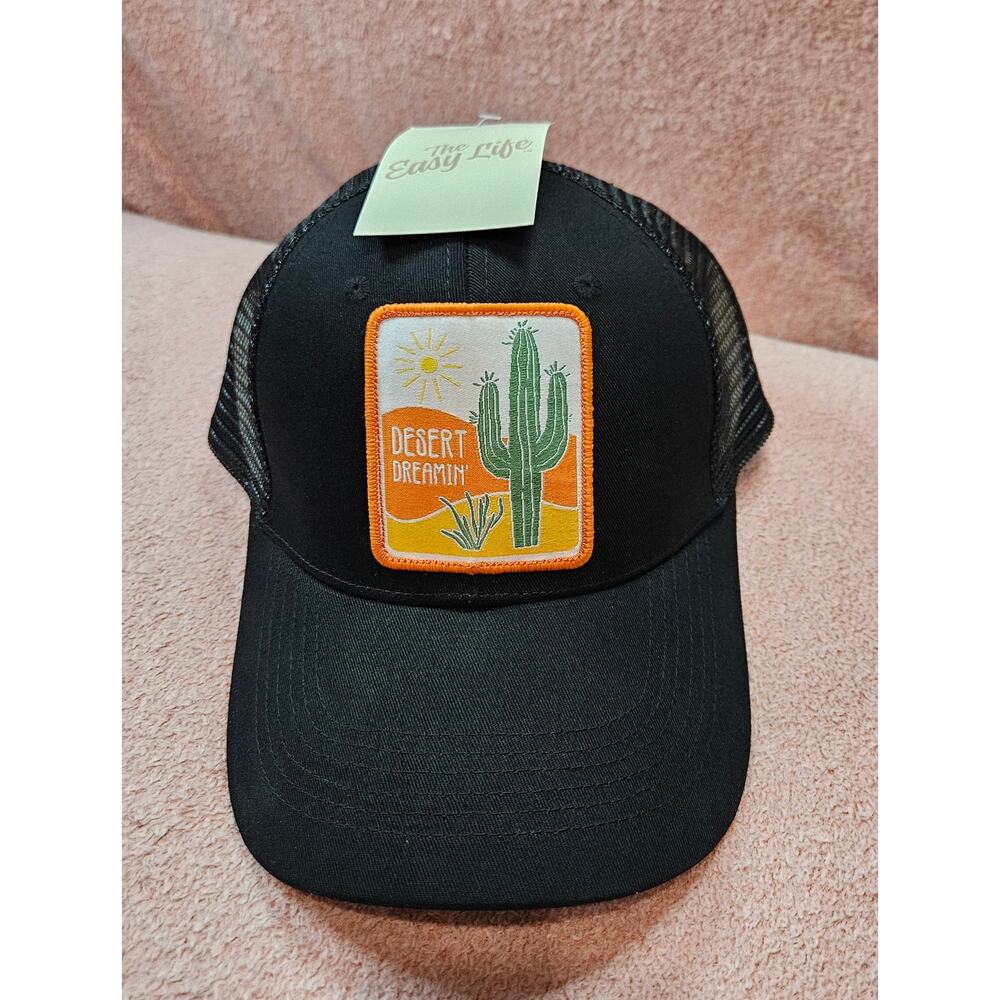 New with Tag The Easy Life Desert Dreamin' Cactus Patch Trucker Snapback Hat
